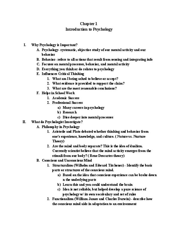 PSC 101 Chapter Chapter 1: Chapter 1_ Inroduction to Psychology thumbnail